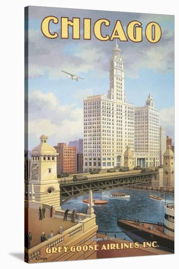 Chicago-Kerne Erickson-Stretched Canvas