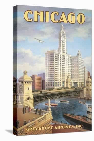 Chicago-Kerne Erickson-Stretched Canvas