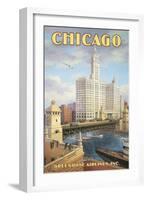 Chicago-Kerne Erickson-Framed Art Print