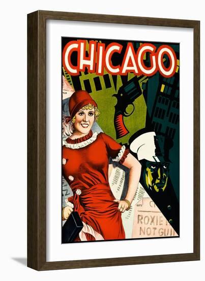 Chicago-null-Framed Art Print