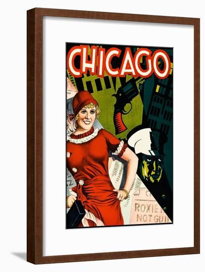 Chicago-null-Framed Art Print