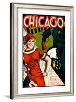 Chicago-null-Framed Art Print