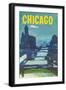 Chicago-Austin Briggs-Framed Art Print