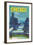 Chicago-Austin Briggs-Framed Art Print