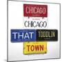 Chicago-Gregory Constantine-Mounted Premium Giclee Print