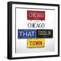 Chicago-Gregory Constantine-Framed Giclee Print