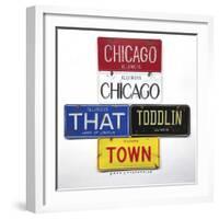 Chicago-Gregory Constantine-Framed Giclee Print