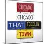 Chicago-Gregory Constantine-Mounted Giclee Print