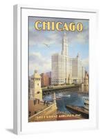 Chicago-Kerne Erickson-Framed Art Print