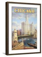 Chicago-Kerne Erickson-Framed Art Print