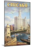 Chicago-Kerne Erickson-Mounted Art Print