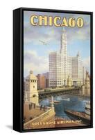 Chicago-Kerne Erickson-Framed Stretched Canvas