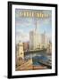 Chicago-Kerne Erickson-Framed Art Print