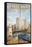 Chicago-Kerne Erickson-Framed Stretched Canvas