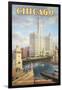 Chicago-Kerne Erickson-Framed Art Print