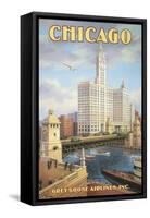 Chicago-Kerne Erickson-Framed Stretched Canvas