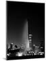 Chicagos Buckingham Fountain, Black & White, Port-Steve Gadomski-Mounted Premium Photographic Print