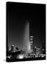 Chicagos Buckingham Fountain, Black & White, Port-Steve Gadomski-Stretched Canvas