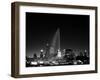 Chicagos Buckingham Fountain, Black & White-Steve Gadomski-Framed Premium Photographic Print