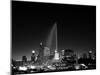 Chicagos Buckingham Fountain, Black & White-Steve Gadomski-Mounted Premium Photographic Print