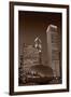 Chicagos Millennium Park BW-Steve Gadomski-Framed Photographic Print