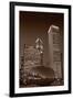 Chicagos Millennium Park BW-Steve Gadomski-Framed Photographic Print