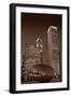 Chicagos Millennium Park BW-Steve Gadomski-Framed Photographic Print