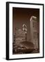 Chicagos Millennium Park BW-Steve Gadomski-Framed Photographic Print