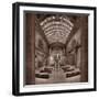 Chicagos Union Station BW-Steve Gadomski-Framed Photographic Print