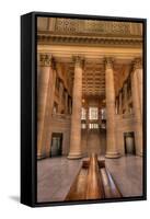 Chicagos Union Station Waiting Hall-Steve Gadomski-Framed Stretched Canvas