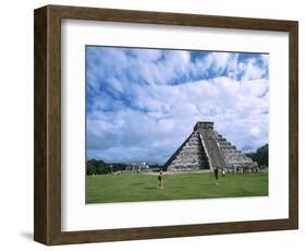 Chichen Itza Castle, Mexico-Charles Sleicher-Framed Photographic Print