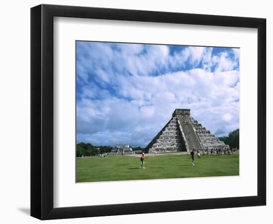 Chichen Itza Castle, Mexico-Charles Sleicher-Framed Photographic Print