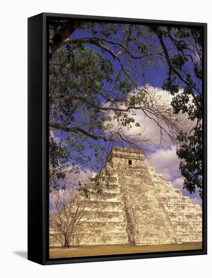 Chichen Itza, El Castillo Pyramid, Yucatan Peninsula, Mexico-Stuart Westmoreland-Framed Stretched Canvas