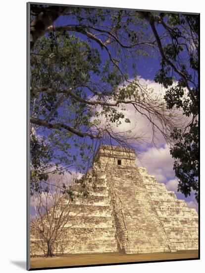 Chichen Itza, El Castillo Pyramid, Yucatan Peninsula, Mexico-Stuart Westmoreland-Mounted Photographic Print