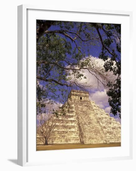 Chichen Itza, El Castillo Pyramid, Yucatan Peninsula, Mexico-Stuart Westmoreland-Framed Photographic Print