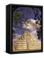 Chichen Itza, El Castillo Pyramid, Yucatan Peninsula, Mexico-Stuart Westmoreland-Framed Stretched Canvas