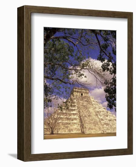 Chichen Itza, El Castillo Pyramid, Yucatan Peninsula, Mexico-Stuart Westmoreland-Framed Photographic Print