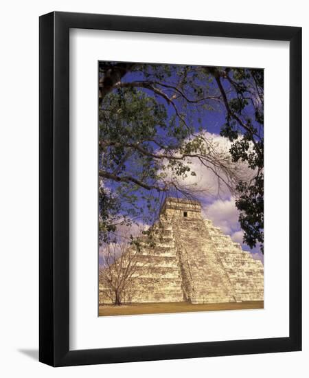 Chichen Itza, El Castillo Pyramid, Yucatan Peninsula, Mexico-Stuart Westmoreland-Framed Photographic Print