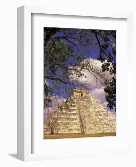 Chichen Itza, El Castillo Pyramid, Yucatan Peninsula, Mexico-Stuart Westmoreland-Framed Photographic Print