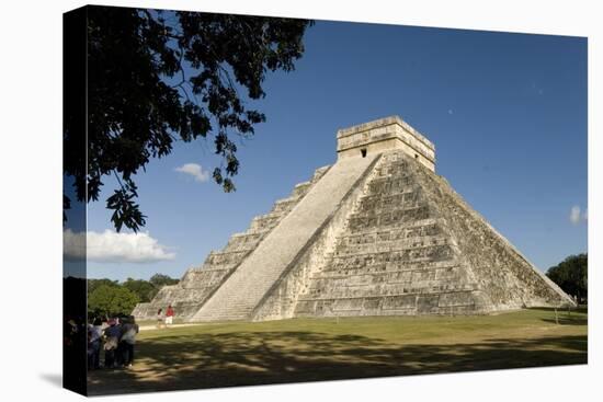 Chichen Itza, UNESCO World Heritage Site, Yucatan, Mexico, North America-Tony Waltham-Stretched Canvas