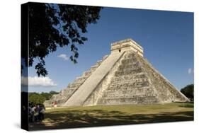 Chichen Itza, UNESCO World Heritage Site, Yucatan, Mexico, North America-Tony Waltham-Stretched Canvas