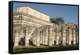 Chichen Itza, UNESCO World Heritage Site, Yucatan, Mexico, North America-Tony Waltham-Framed Stretched Canvas