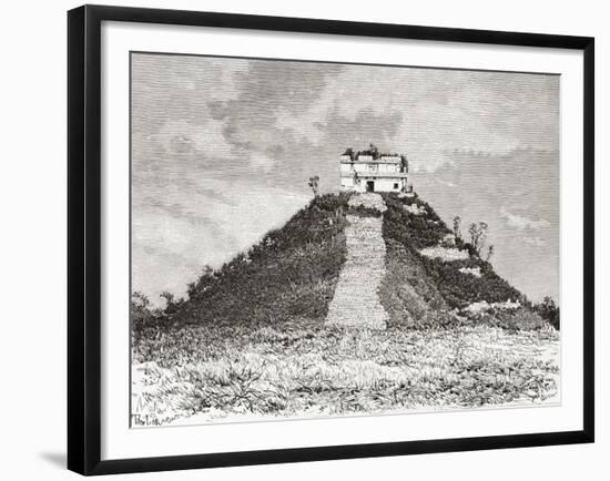 Chichen Itza, Yucatán, Mexico: El Castillo Aka the Temple of Kukulkan or Kukulkan's Pyramid-null-Framed Giclee Print