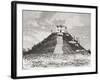 Chichen Itza, Yucatán, Mexico: El Castillo Aka the Temple of Kukulkan or Kukulkan's Pyramid-null-Framed Giclee Print