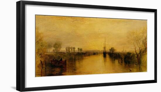 Chichester Canal, 1829-J M W Turner-Framed Giclee Print