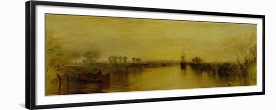 Chichester Canal, circa 1829-JMW Turner-Framed Giclee Print