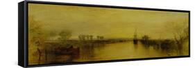Chichester Canal, circa 1829-JMW Turner-Framed Stretched Canvas