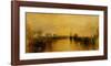 Chichester Canal-J^ M^ W^ Turner-Framed Art Print