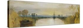 Chichester Canal-J. M. W. Turner-Stretched Canvas