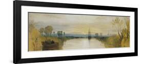 Chichester Canal-J. M. W. Turner-Framed Giclee Print